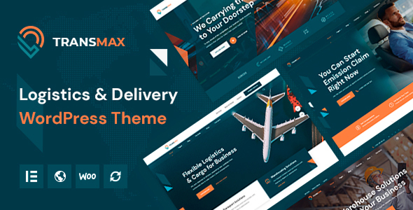 Transmax - Logistics & Delivery Company WordPress Theme Logo
