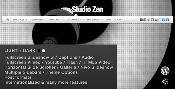 Studio Zen | Photography Theme for WordPress Logo
