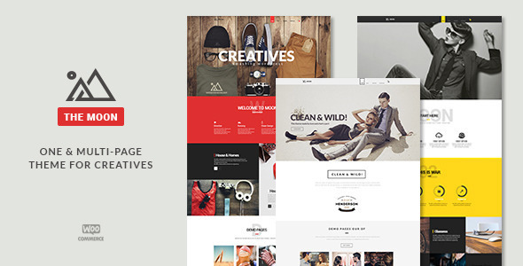 The Moon - Creative One Page Multi-Purpose WordPress Theme Logo